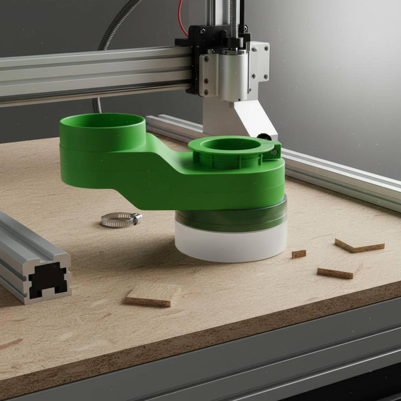 Workshop Cutting Tools - Mil Toz Kapağı Temiz Kesim CNC