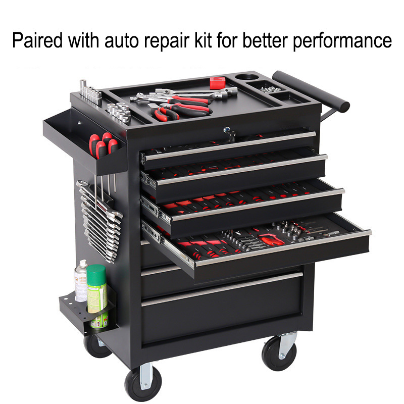 Maintenance Workshop Tools - 5 Çekmeceli Saklama Alet Kutusu Arabası