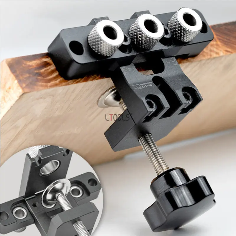 Dowel Jig Kit - Hassas Dübel Kam Jig 3'ü 1