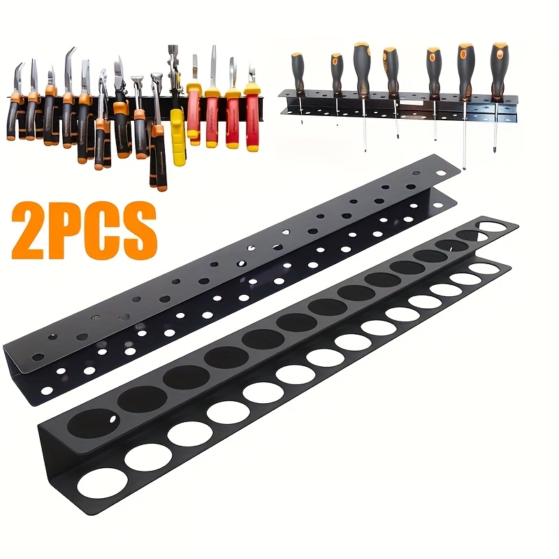 Workshop Tools Display - Çelik Duvara Monte Tornavida Anahtarlık Tutucu