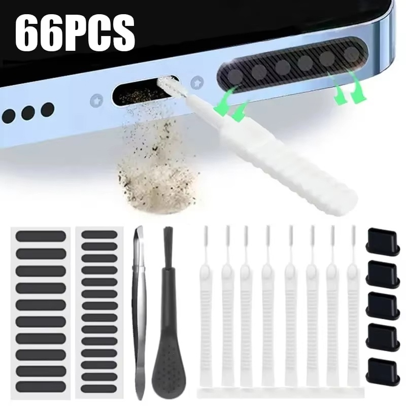 Tools Xiaomi - 66 adet telefon şarj portu temizleme