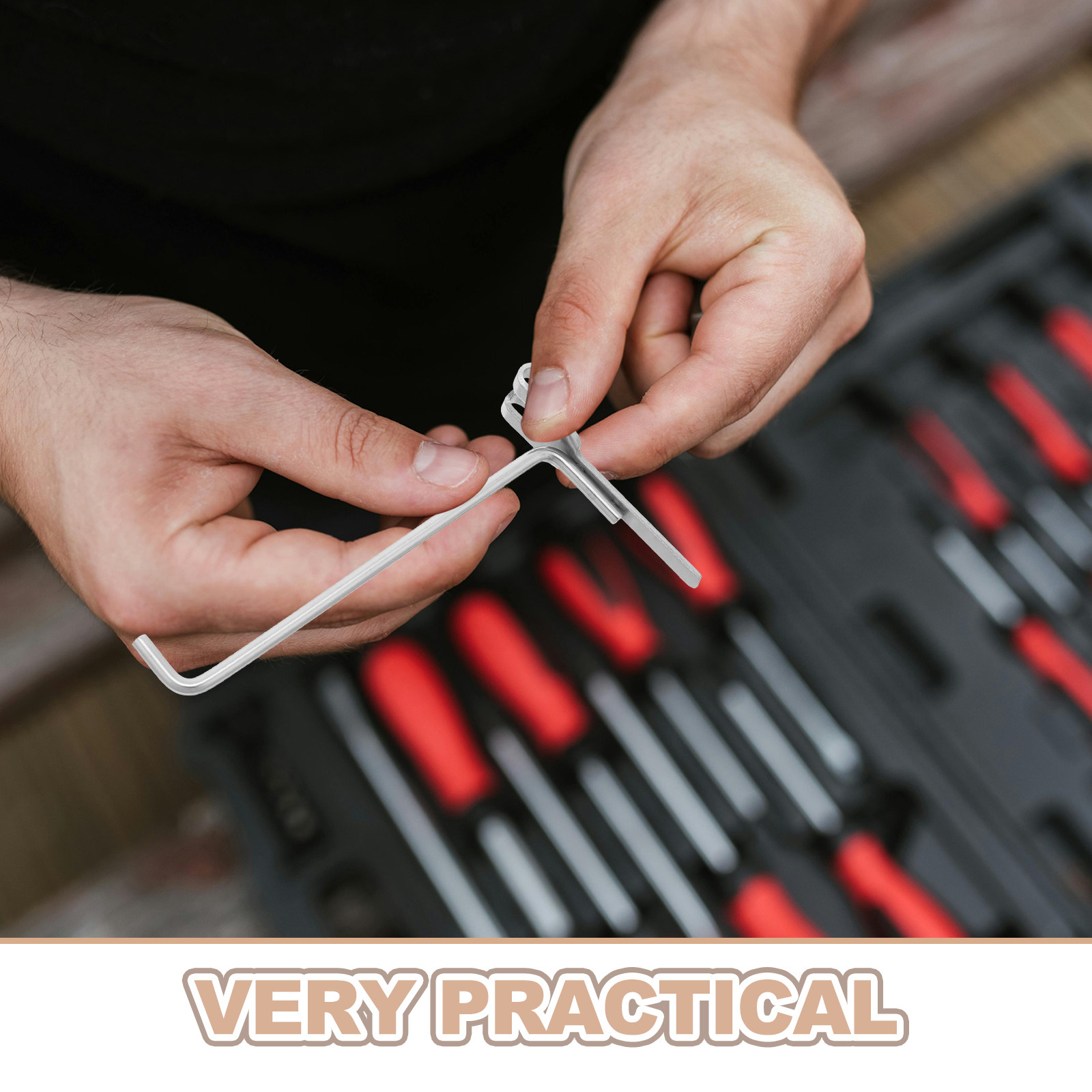 6 Adet Pegboard Kancası Paslan - Workshop Tools Shelf incelemesi ve fiyatı