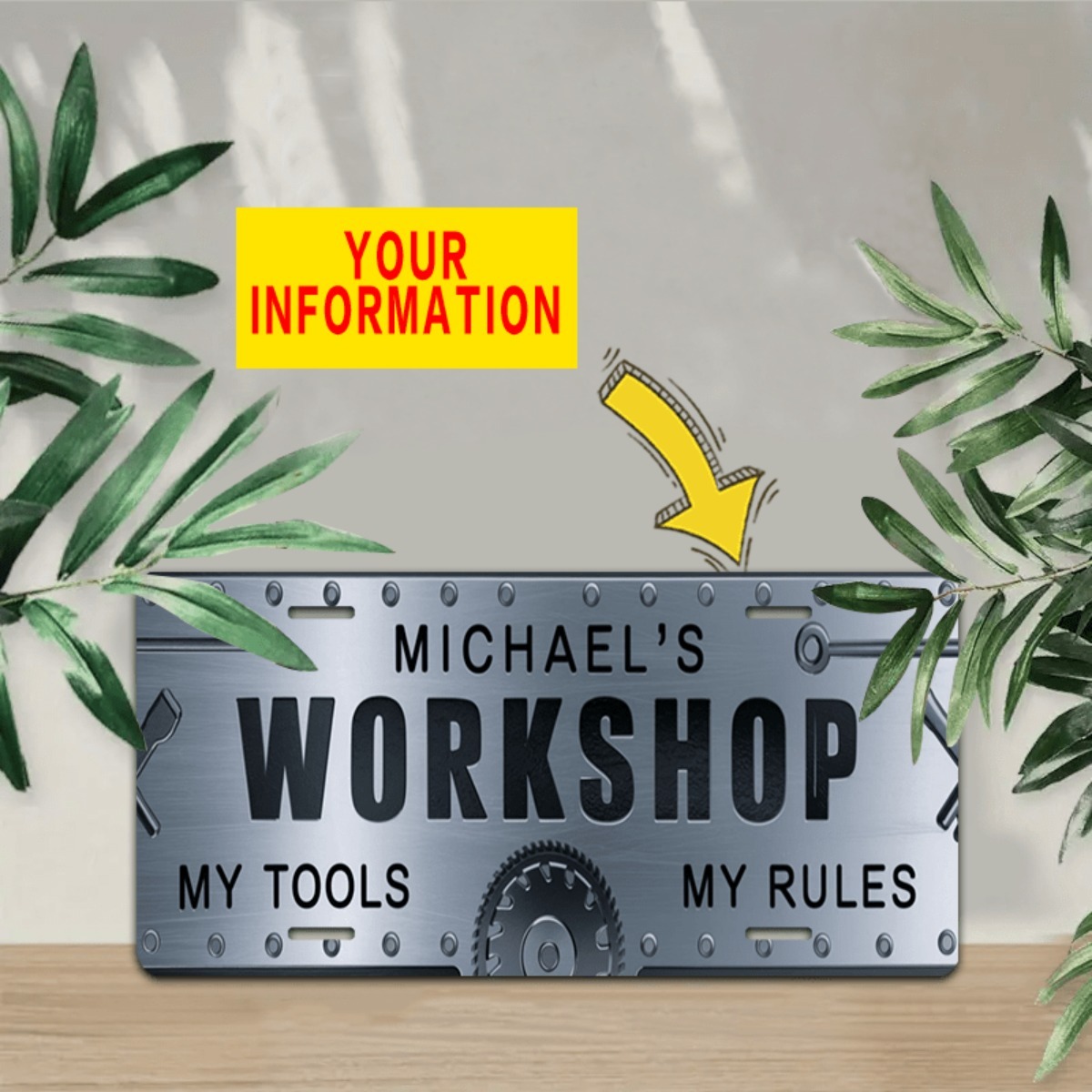 Kişiselleştirilmiş İsim Atölye - Workshop Tools With Name incelemesi ve fiyatı