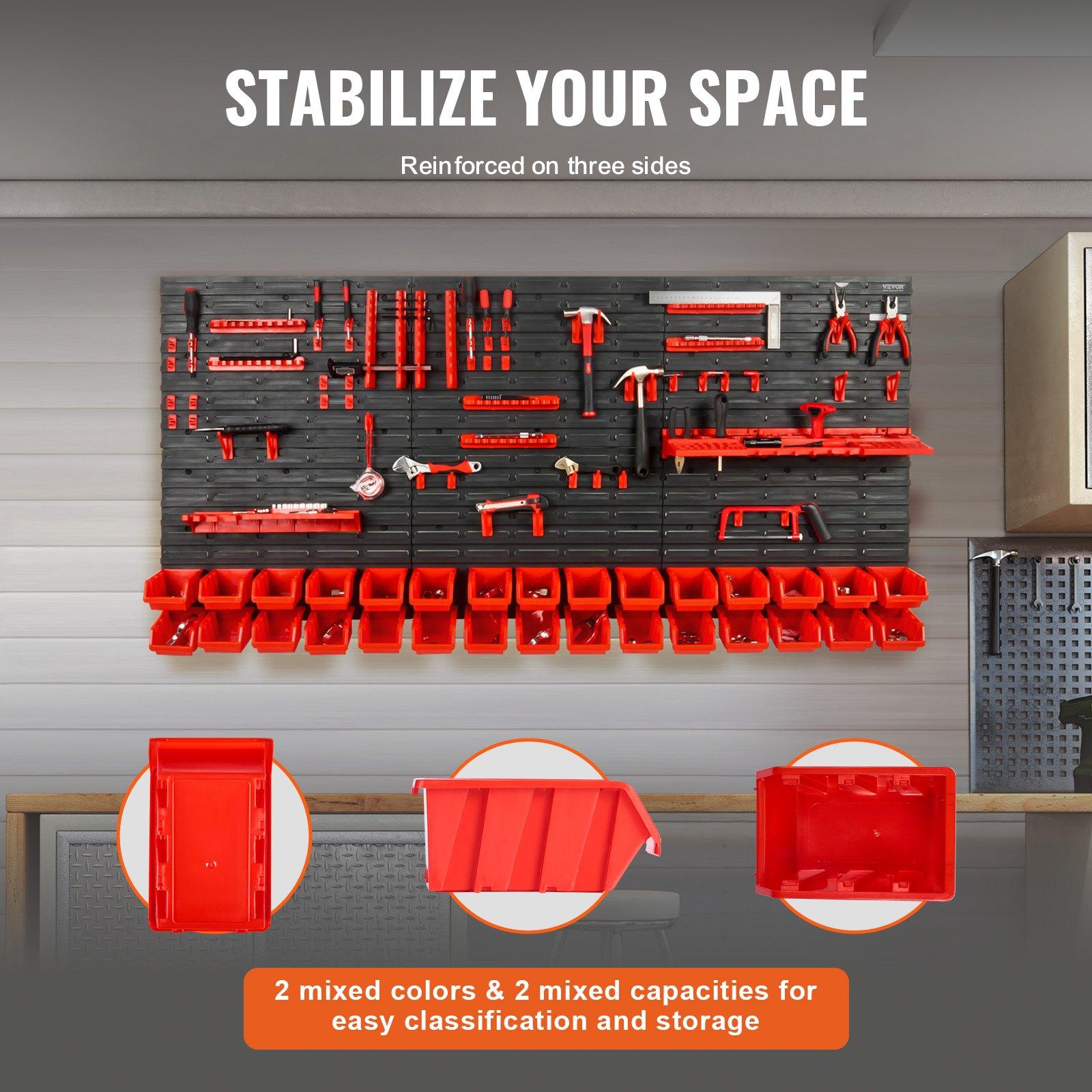 Duvara Monte Edilebilen 30 Böl - Workshop Tools Shelf incelemesi ve fiyatı