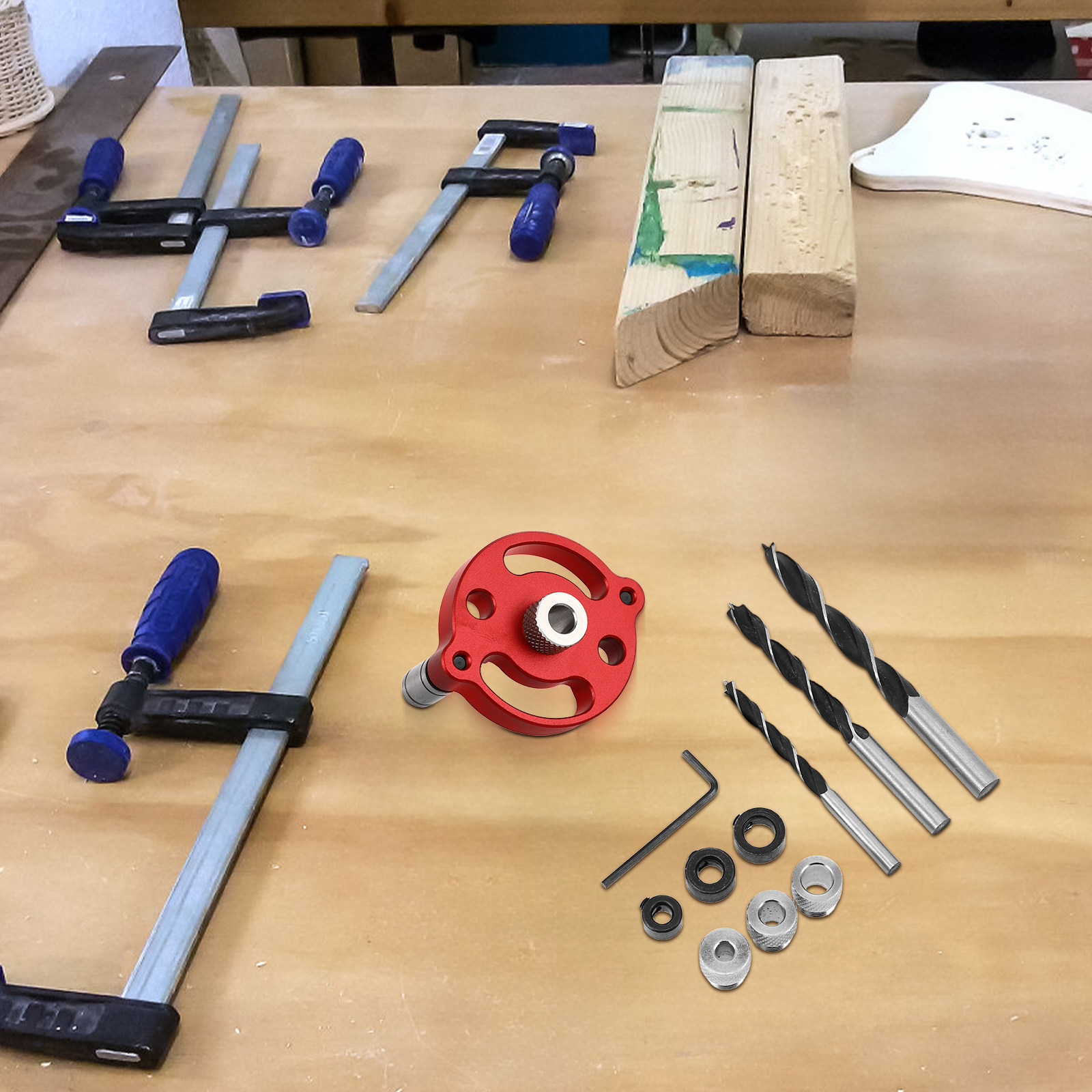 1 Set Alüminyum Alaşımlı Ahşap - Dowel Jig Kit incelemesi ve fiyatı