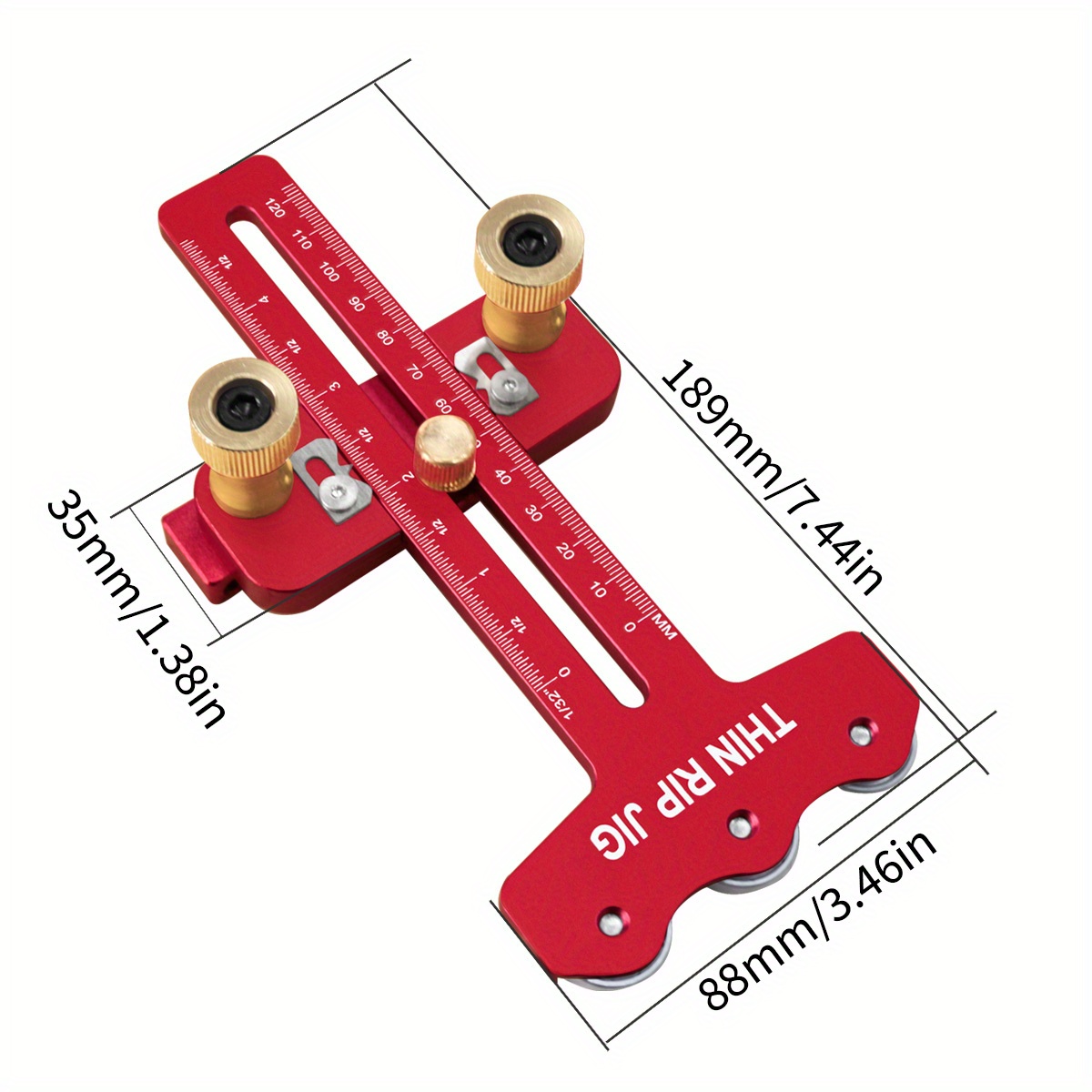 İnce Rip Masa Testere Jig'i, T - Dowel Jig Kit incelemesi ve fiyatı