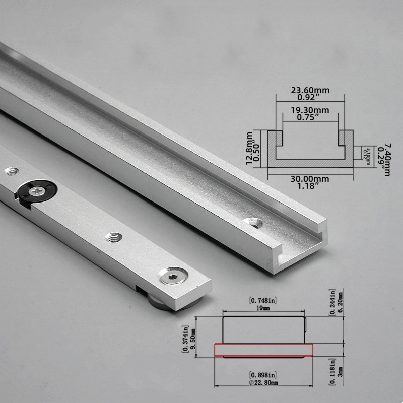 2 Parça T-Track ve Gönye Rayı  - Dowel Jig Kit incelemesi ve fiyatı