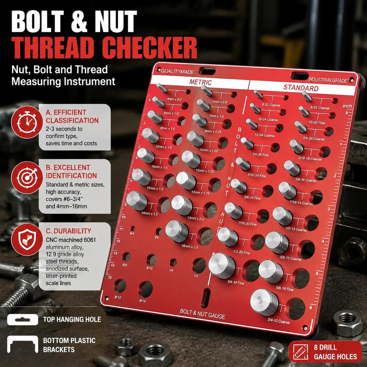 Standart ve Metrik Dişler için - Workshop Cutting Tools incelemesi ve fiyatı