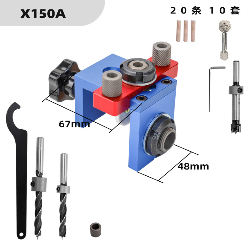 TEBAK W-136 Cep Delik Açma Apa - Dowel Jig Kit incelemesi ve fiyatı