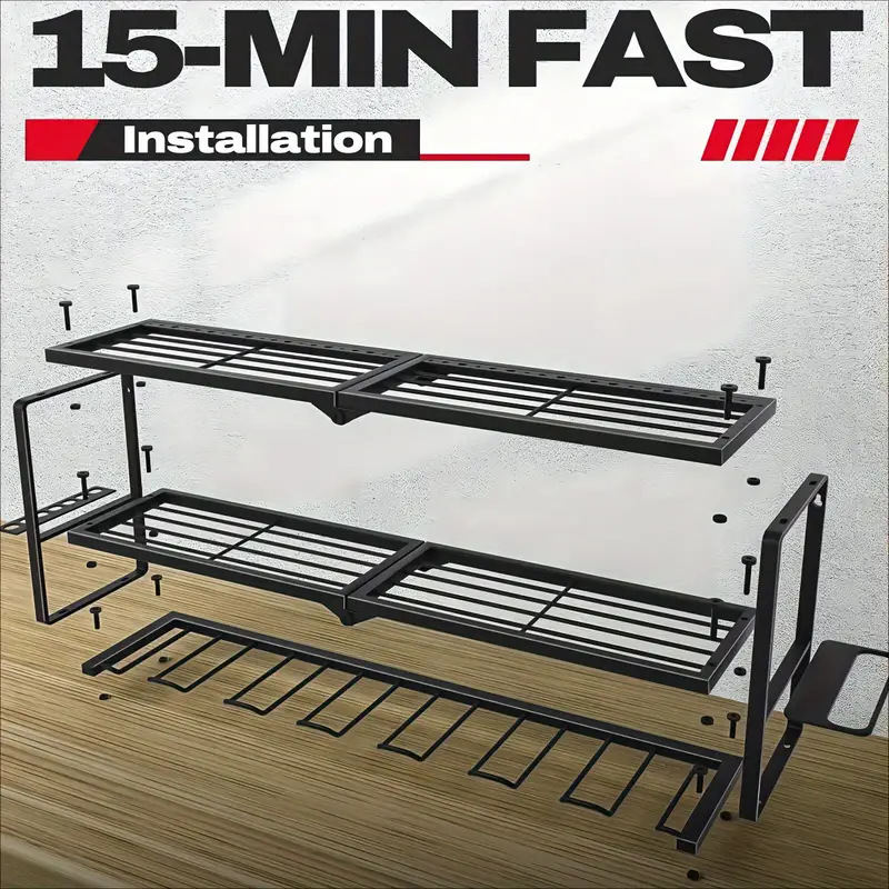 Çok Amaçlı Duvar Tipi Alet Dep - Workshop Tools Shelf incelemesi ve fiyatı